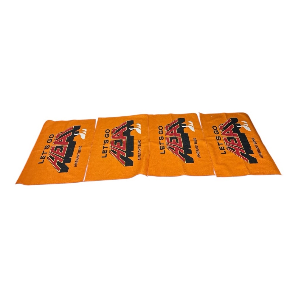 NWT MIAMI Heats AA mills Sports Fan Rally Towel lot of 4